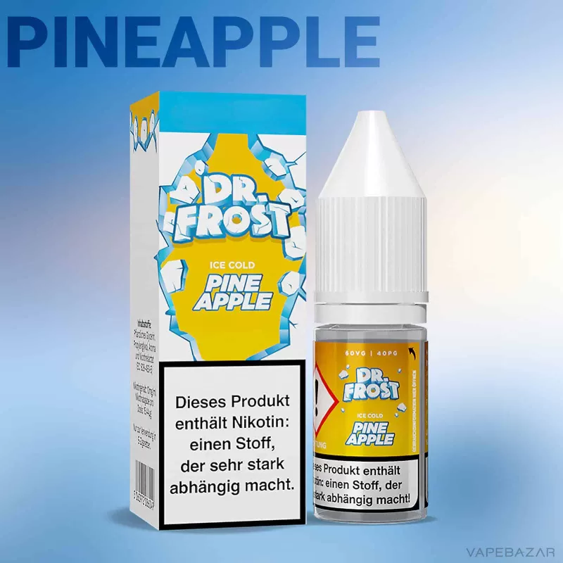 Dr. Frost Ice Cold – Nic Salt – Pineapple - Vapebazar - Image 2