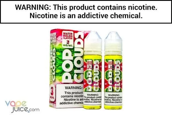 WATERMELON BY POP CLOUDS 120ML - Vapejuice