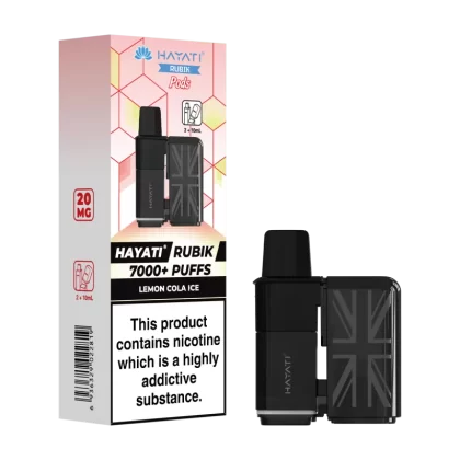 Lemon Cola Ice Hayati Rubik Refill Pack - Vapeshop Co