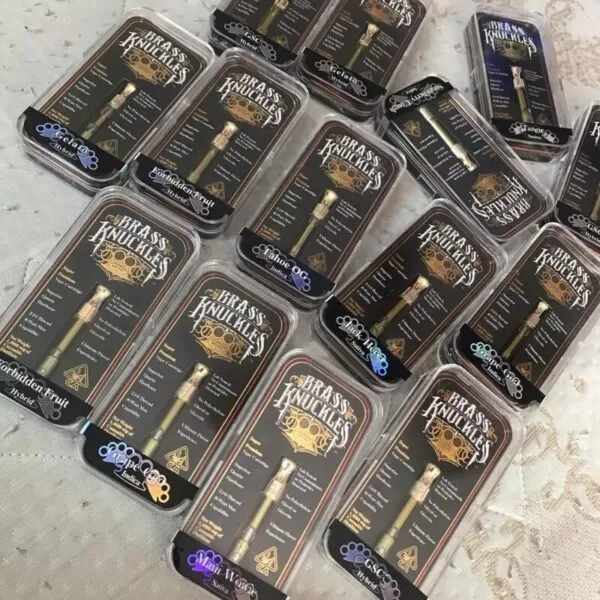 BRASS KNUCKLES THC VAPE