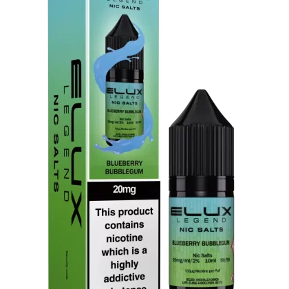 Blueberry Bubblegum Nic Salt By Elux Legend - 20mg