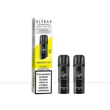 Elf Bar 600 Pineapple Ice Prefilled Vape Pods