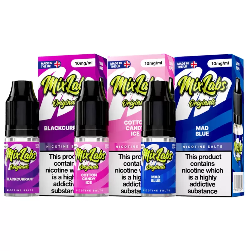 Mix Labs Nicotine Salt 10ml 10mg - Red Grape