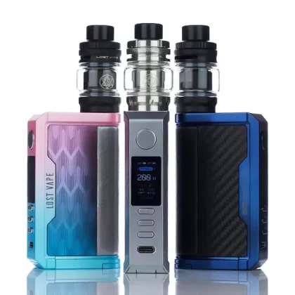 Lost Vape Quest Centaurus Q200 Starter Kit (DISCONTINUED) - Black Carbon Fiber