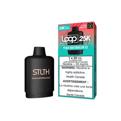 Peach Watermelon Ice LOOP 25K Pod – STLTH