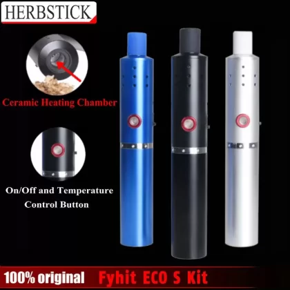 Herbstick FyHit ECO S Portable Vaporizer Dry Herb Kit Ciggo Electronic Cigarette Vapor Temperature Control 2200mah Mini Vape Pen