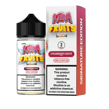 Sale $10.20 – Strawberry Grape on Ice by Killa Fruits Signature TFN Series 100mL