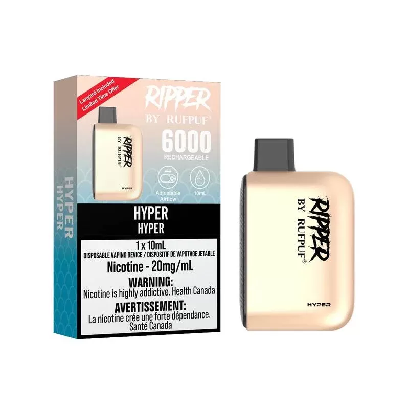 RUFPUF Ripper 6000 Disposable – Hyper