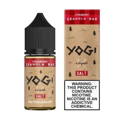 Yogi Salt Nic Juice | Strawberry Granola Bar - Nicotine#35mg>50mg
