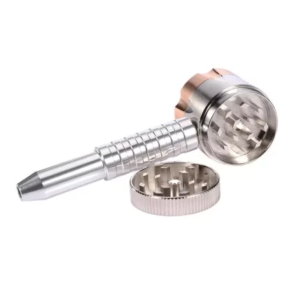 1pcs Creative Bullet Design Zinc Alloy Metal Pipe Grinder Crusher Sets Tobacco Grinder Herbs Grindering Tools Drop Shipping