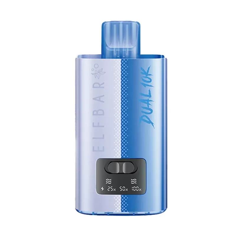 Elf bar Dual 10K Disposable Vape Kit - Blue Edition, Blueberry Edition