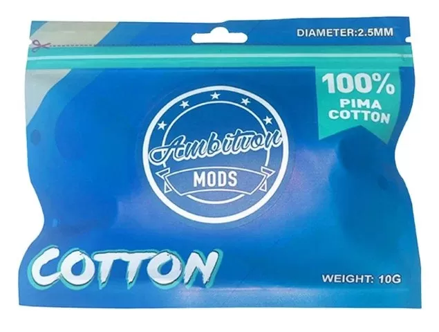 Ambition Mods Premium Organic Cotton - Diameter#2.5mm>3mm