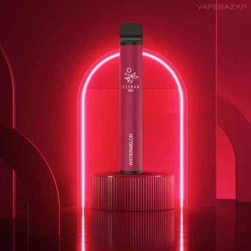 ELF BAR 600 – Watermelon - Ice / Elf Bar / 20mg/ml / 550 mAh / Propylenglykol / pflanzliches Glycerin / Aromastoffe / Nikotin / ca. 600
