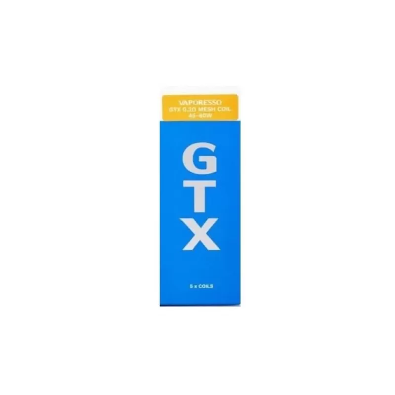 GTX Replacement Coils by Vaporesso (5 Pack) - 0.2 Ohm Mesh