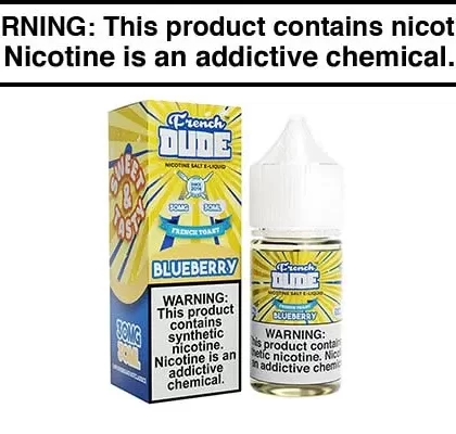 BLUEBERRY FRENCH DUDE BY VAPE BREAKFAST CLASSICS SALT 30ML - Vapejuice