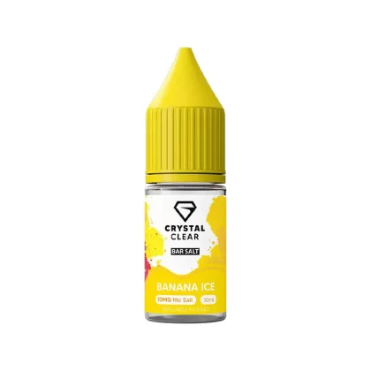 Crystal Clear Bar Salts Banana Ice Nic Salt Vape Juice