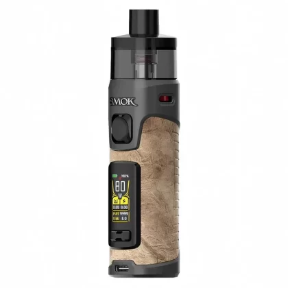 SMOK RPM 5 Pro Vape Kit - Color#Brown Leather>Grey Leather>Matte Gun Metal>White>Black>Beige White Leather>Prism Rainbow