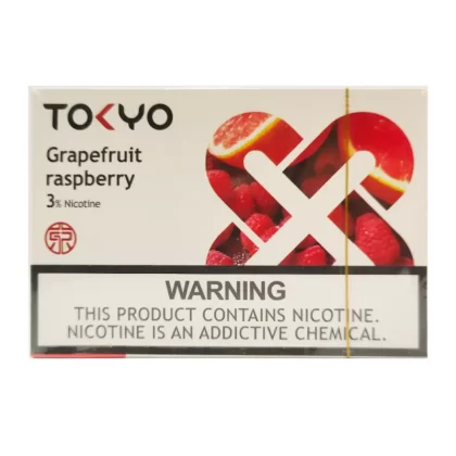 Tokyo Phantom Prefilled Pod Grapefruit Raspberry – 3% Nicotine - 1 Pod, Pack of 3