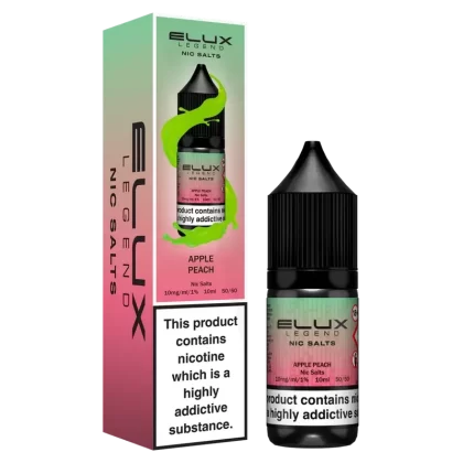Apple Peach Nic Salt by Elux 10ml - Vape Product, Vape Product