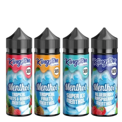 0mg Kingston Menthol 120ml Shortfill (50VG/50PG) - Vape Co