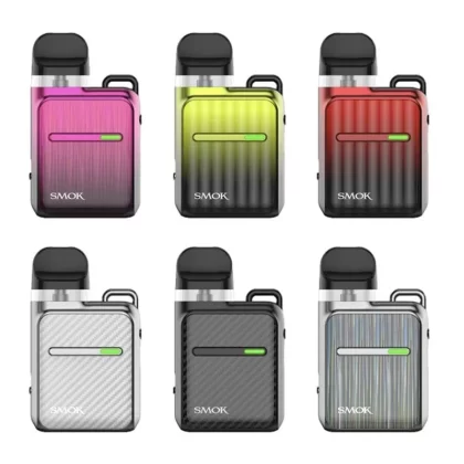 SMOK Novo Master Box 30W Pod Kit - Black Carbon Fiber, Black Gun Metal (Leather Series)