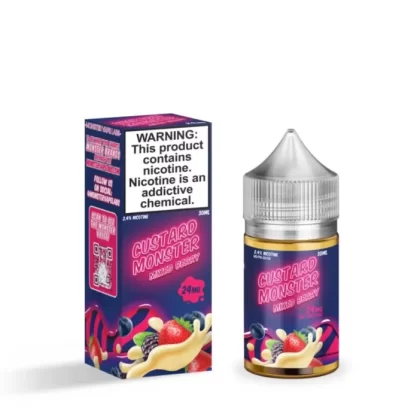 Custard Monster Salt Mixed Berry eJuice - Vape Product; Vape Product, Vape Product
