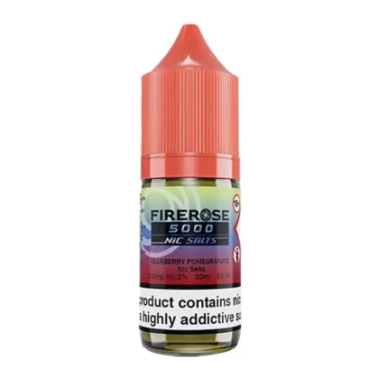 Firerose 5000 Blueberry Pomegranate Nic Salt Vape Juice - Strength 10mg