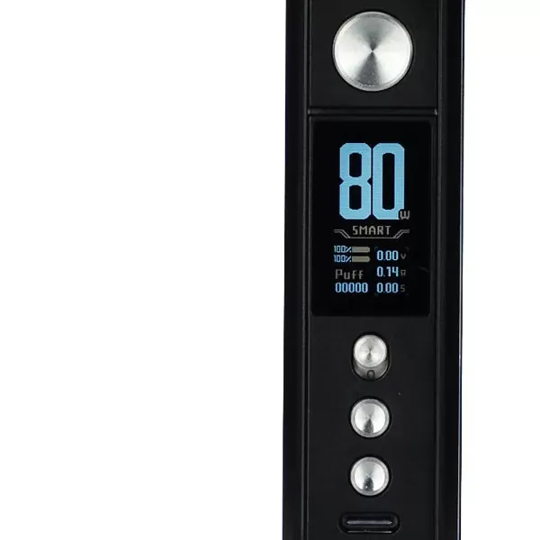VooPoo Drag 4 177W Dual 18650 Box Mod Starter Kit - Black/Walnut - Image 2