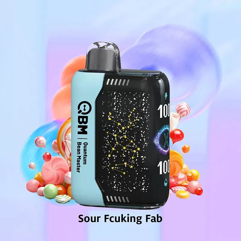 Original QBM Quantum Bean Master 30000 Puffs Disposable Vape | 3D Curved Screen | Dual Mesh Coil | 28ml | Type-C Rechargeable | 15 Flavors ( Worldwide)