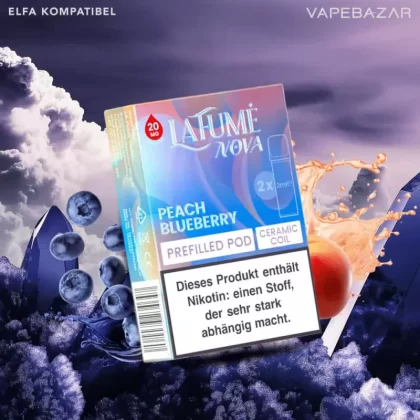 La Fume Nova Pods – Peach Blueberry (2er Pack) - La Fume / Propylenglykol / Aromastoffe / Nikotin / Glycerin