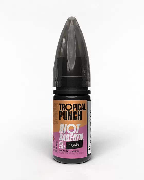 Tropical Punch Nic Salt E-Liquid - Riot Bar Edition - 20mg - PG 60% - Image 3