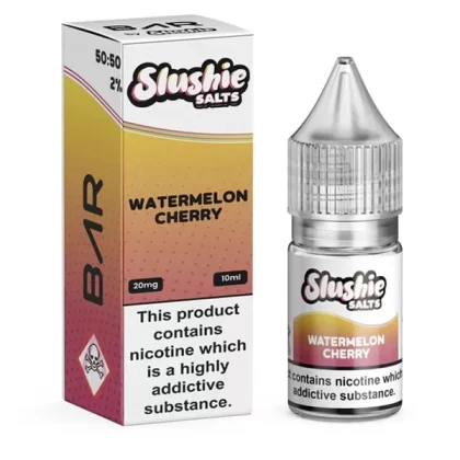 Watermelon Cherry Slushie Bar Nic Salts E-Liquid - 20mg