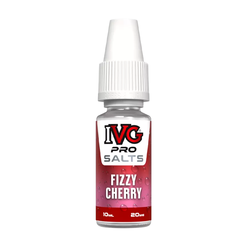 Fizzy Cherry Nic Salt by IVG Pro - 10ml - 10mg - Vape Product (C6A557)