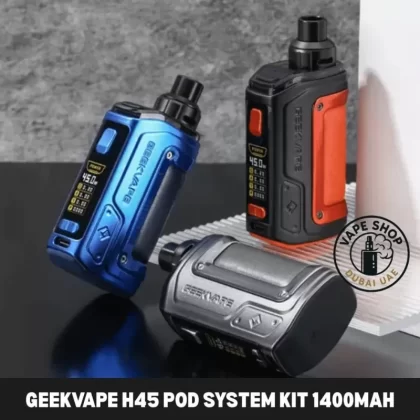 Geekvape H45 Pod System Kit 1400mAh 4ml In DUBAI, UAE - Black, rainbow