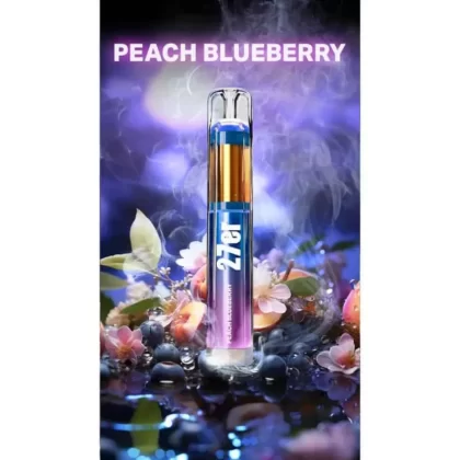 27er Vape – Peach Blueberry - Glycerin / Propylenglykol / Aromastoffe / Nikotin