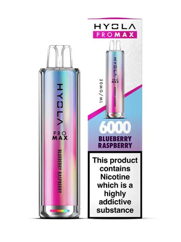 Hyola Pro Max 8000 Prefilled Pod Kit - Mad Blue - Nykecigs - Image 2