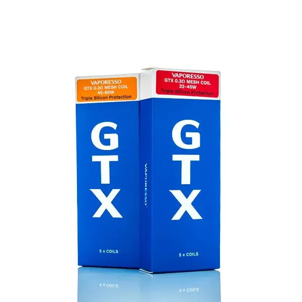 Vaporesso GTX Replacement Coils - Pack of 5 - 0.6 ohm Mesh