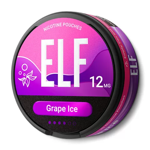 Grape Ice Nicotine Pouches by Elf Bar - 6 mg/pouch