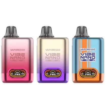 Vaporesso Vibe Nano Pro 20W Pod Kit - Black, Cherry Pink