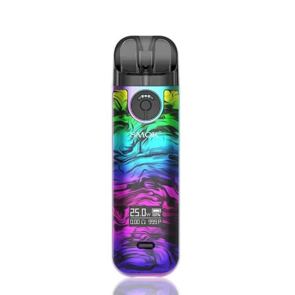 SMOK Novo 4 25w Pod Kit - Black Stabilizing Wood - Image 3