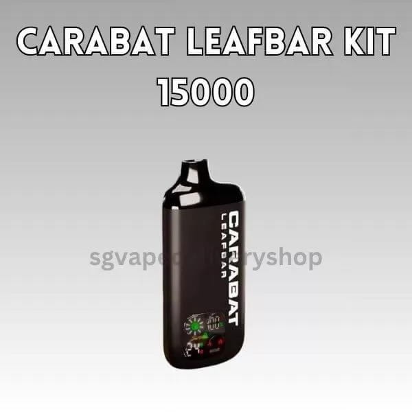 Carabat Leafbar 15000 Puffs - Cartridge Only / Ice Coffee Hazelnut