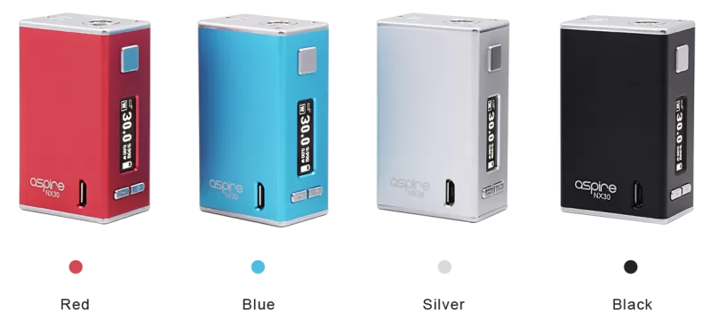Aspire NX30 Box Mod 30W 2000mAh Kit - Black - Image 3