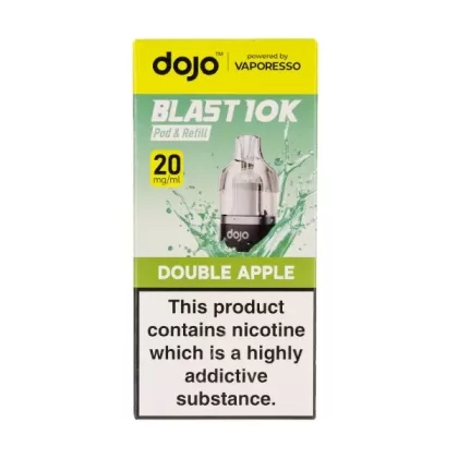 Double Apple Dojo Blast 10K Prefilled Pod + Refill by Vaporesso