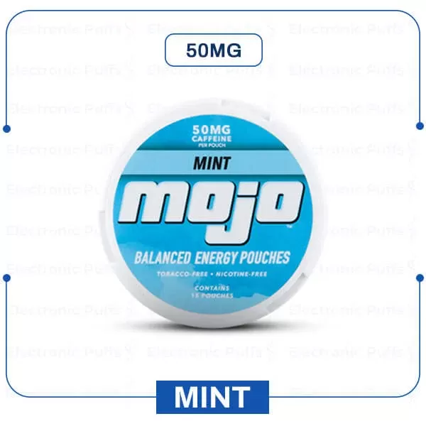Buy Mojo Energy Pouch Mint Online | Electronicpuffs