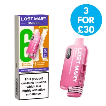 20mg (2%) Lost Mary BM6000 (6K Puffs) Pod Vape - Vape Co