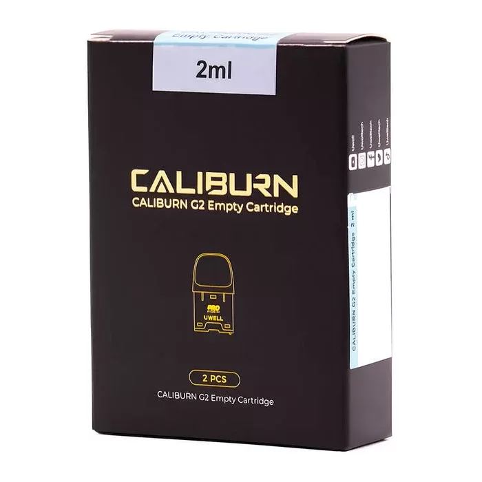Uwell Caliburn G2 Replacement Pods – 2 Pack - Eliquidsupply (7C25D5)