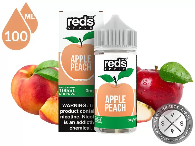 Peach Reds Apple 7 Daze 100ml