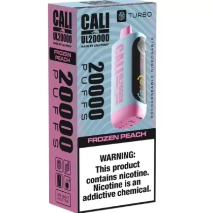 Cali UL20000 Disposable [20,000 puffs] – Frozen Peach