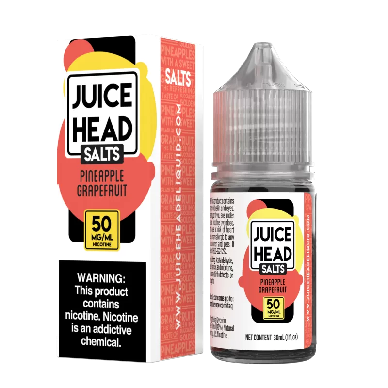 Juice Head Salts - Pineapple Grapefruit - 30ML E-Liquid - 50MG