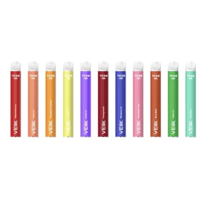 VEIIK Ticko mini Disposable Vape 800 Puffs - Arround 800 puffs; 400mAh